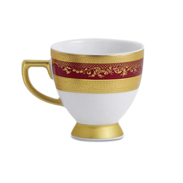 Фарфор Royal Gold - Чашки Еspresso Бордо (12 Единиц) от Цептер