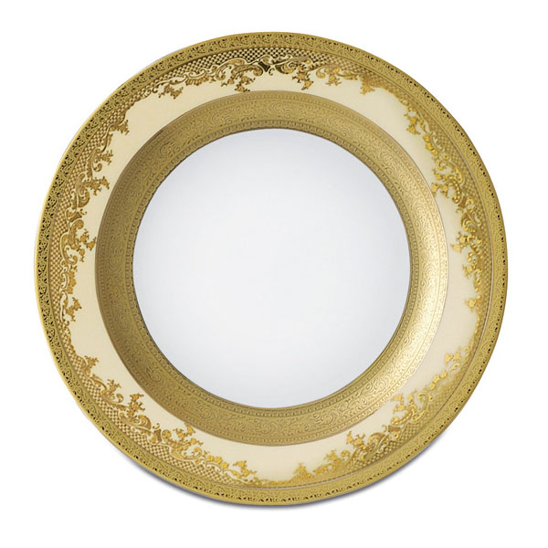 Фарфор Royal Gold - Тарелки для Хлеба 17 cм Кремовые (6 Единиц) от Цептер