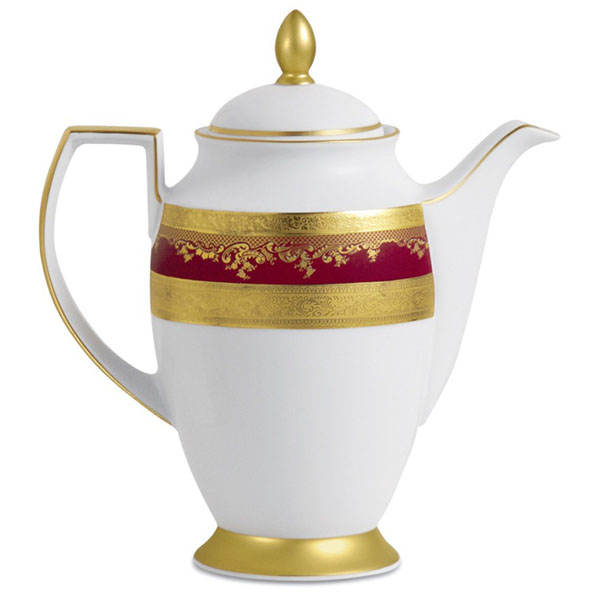 Фарфор Royal Gold - Кофейный Набор 6 Персон Бордо (15 Единиц) от Цептер