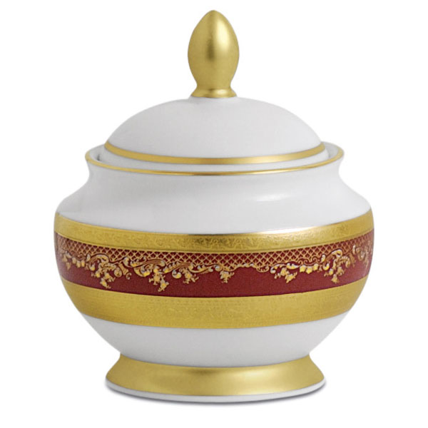 Фарфор Royal Gold - Кофейный Набор 12 Персон Бордо (27 Единиц) от Цептер