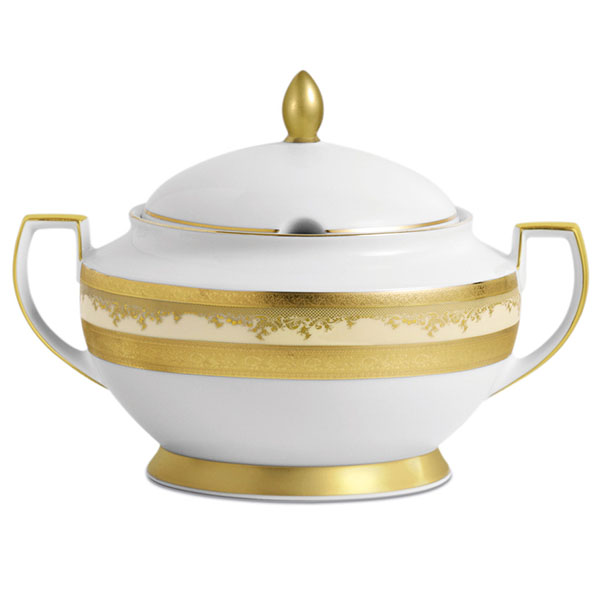 Фарфор Royal Gold - Кофейный Набор 12 Персон Кремовый (27 Единиц) от Цептер