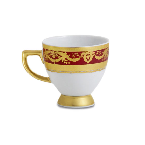 Фарфор Imperial Gold - Чашки Еspresso Бордо (12 Единиц) от Цептер