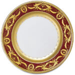 Фарфор Imperial Gold - Подставки под тарелки 32 см Бордо (6 Единиц) от Цептер