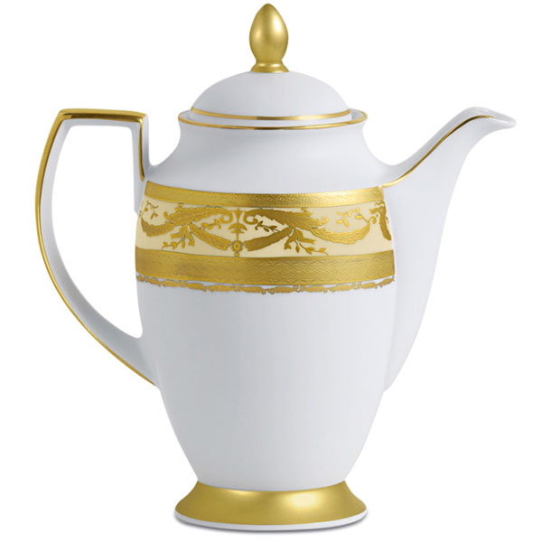 Фарфор Imperial Gold - Кофейный Набор 6 Персон Кремовый (15 Единиц) от Цептер