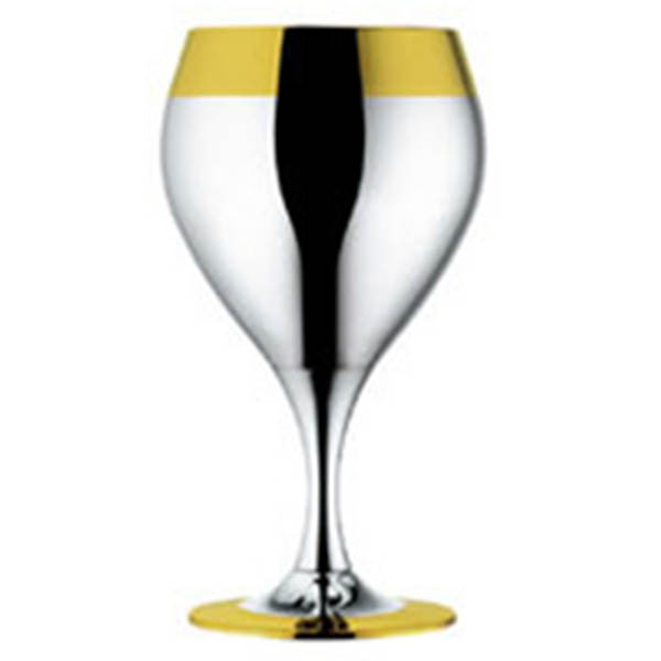 Набор из 6 шт бокалов для вина - с золотым декором от Цептер